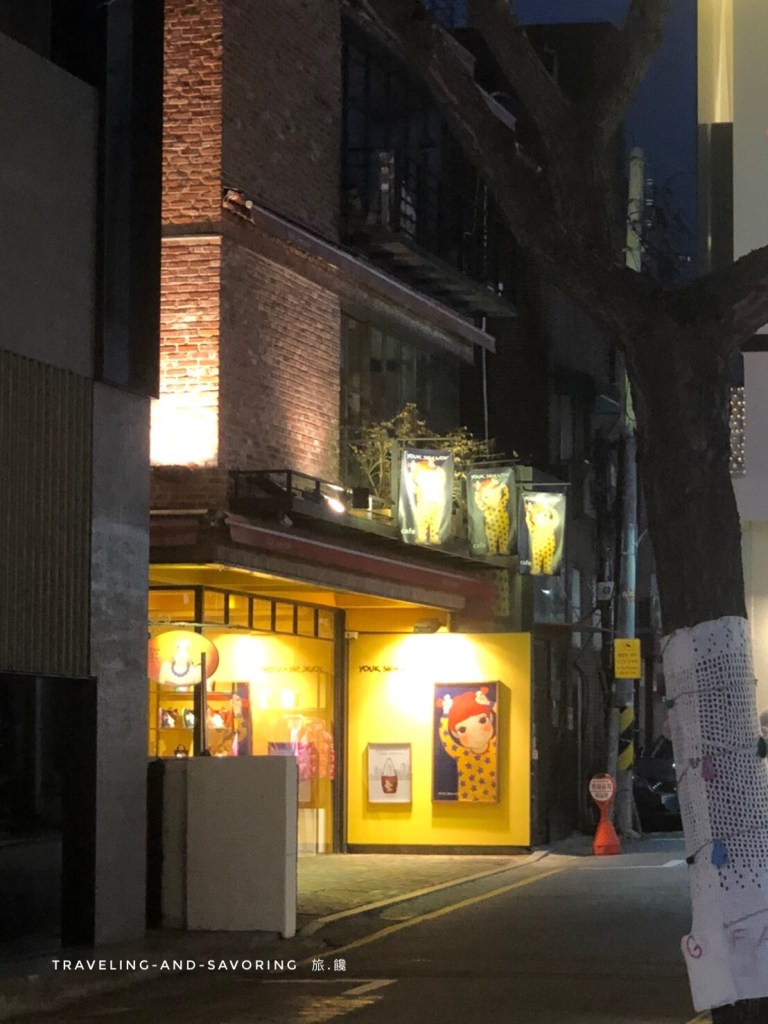 旅.饞：首爾新沙洞銀杏林蔭大道