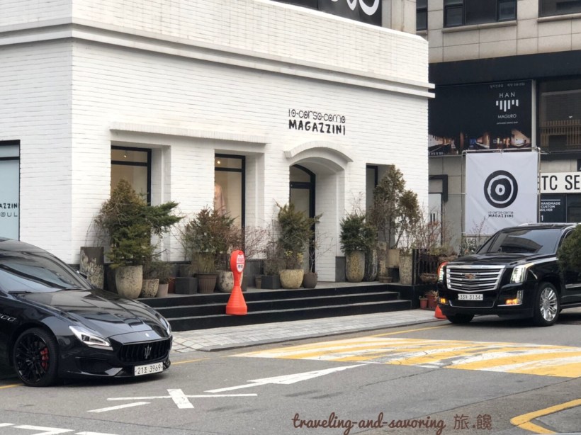 旅.饞：首爾新沙洞銀杏林蔭大道